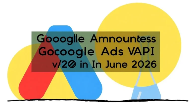 جوجل تُعلن إيقاف GOOGLE ADS API V20 في يونيو 2026