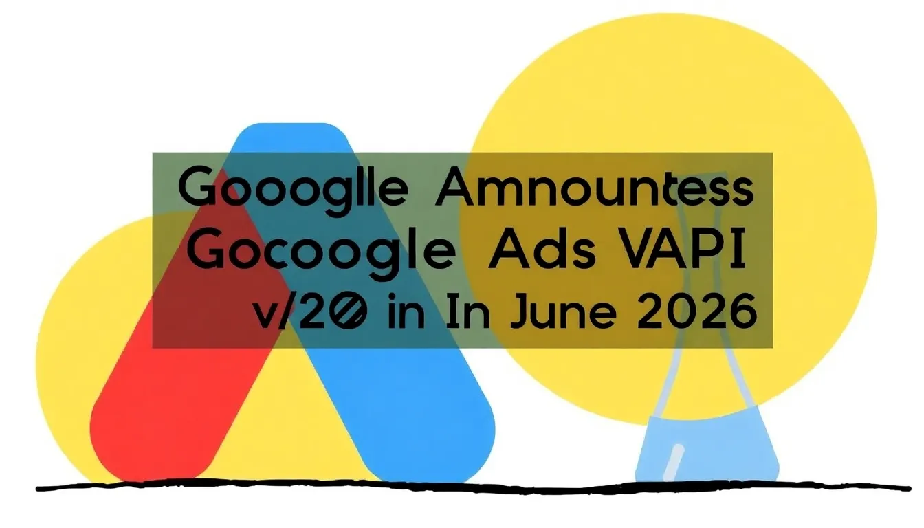 جوجل تُعلن إيقاف GOOGLE ADS API V20 في يونيو 2026